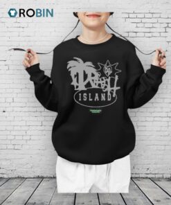 Trash Island Logo Black Shirt