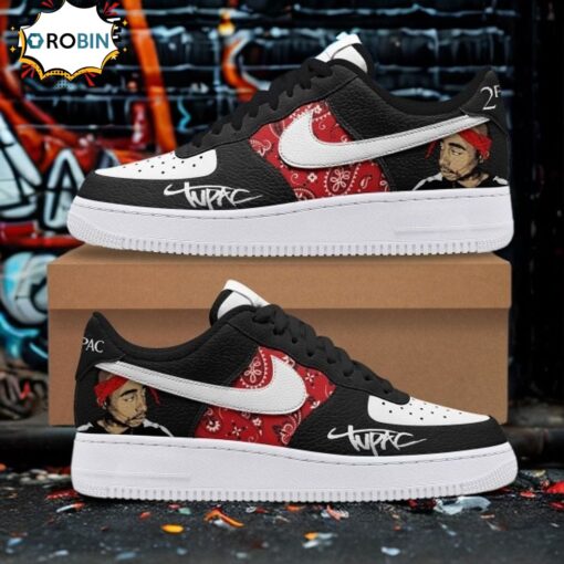 Tupac Shakur Nike Air Force 1 Sneaker Limited Edition Design