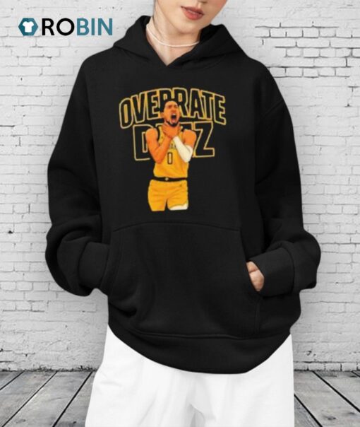 Tyrese Haliburton Choke 2.0 Of Indiana Pacers Overrate Deez Shirt