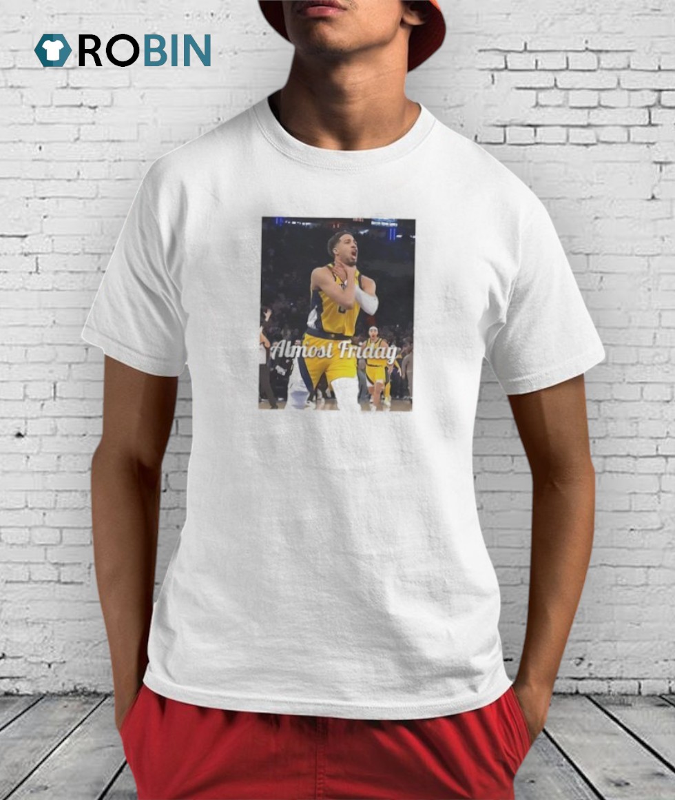 Tyrese Haliburton Indiana Pacers Almost Friday Choke Shirt Tyrese Haliburton Indiana Pacers Almost Friday Choke Shirt