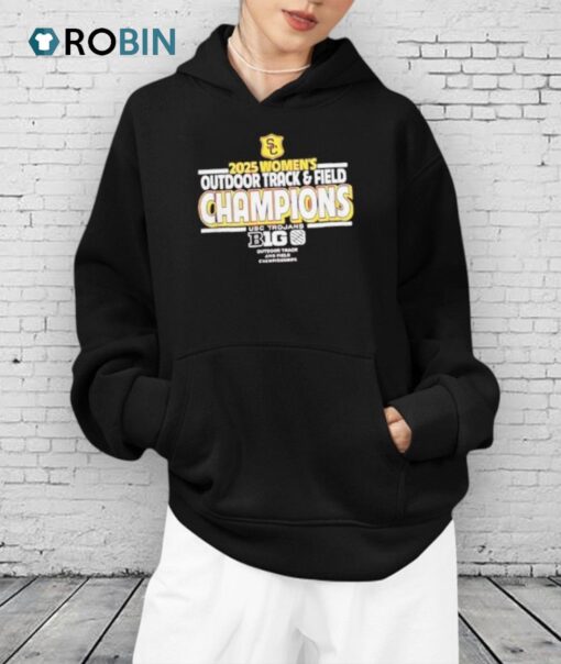 Usc Trojans 2025 Women’s Track & Field Champions Shirt