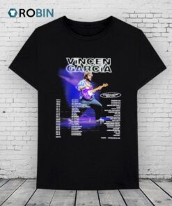 Vincen Garcia Summer And Autumn Tour 2025 Dates Shirt