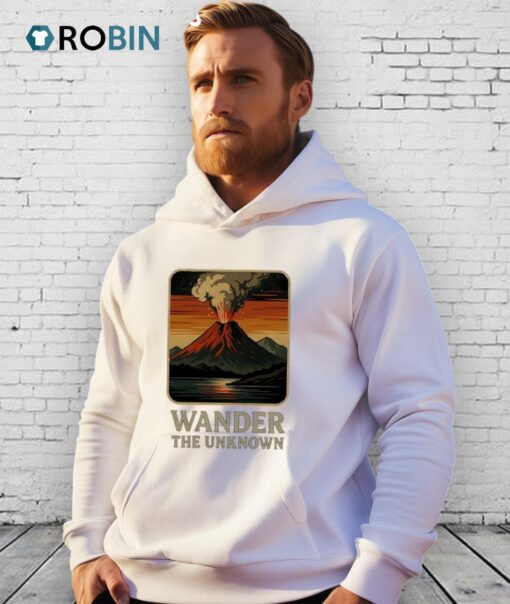 Wander The Unknown Volcanoes Shirt