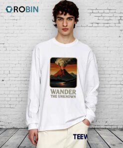 Wander The Unknown Volcanoes Shirt