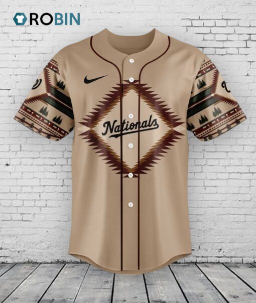 Washington Nationals Native American Heritage Baseball Jersey Shirt Style