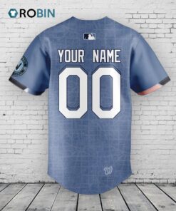 Washington Nationals Nike Blue 2025 City Connect Elite Baseball Jersey Shirt Style Washington Nationals Nike Blue 2025 City Connect Elite Baseball Jersey Shirt Style