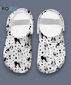 Water resistant & Lightweight French Bulldog Classic Clogs