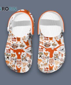 Water resistant & Lightweight Texas Longhorns NCAA Team Clogs Shoes