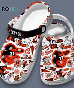 Water resistant Clogs Let’s Go Baltimore Orioles Unisex Slippers Water resistant Clogs Let’s Go Baltimore Orioles Unisex Slippers
