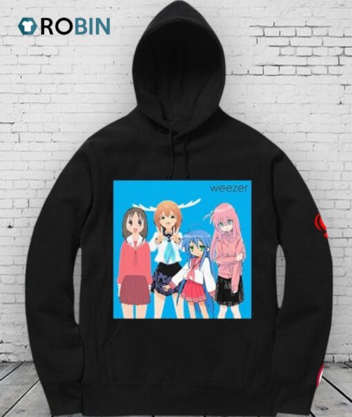 Weezer The 4 Popular Anime Girls Shirt