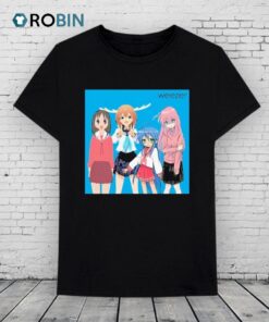 Weezer The 4 Popular Anime Girls Shirt