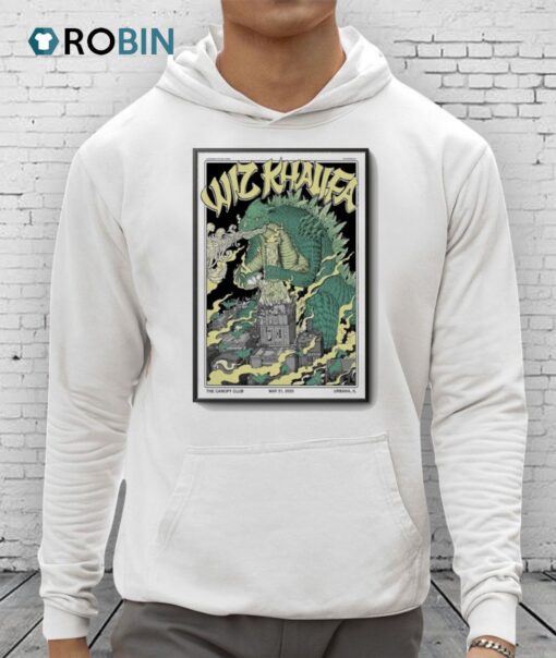 Wiz Khalifa 05 21 2025 Canopy Club Urbana, Il Concert Poster Shirt
