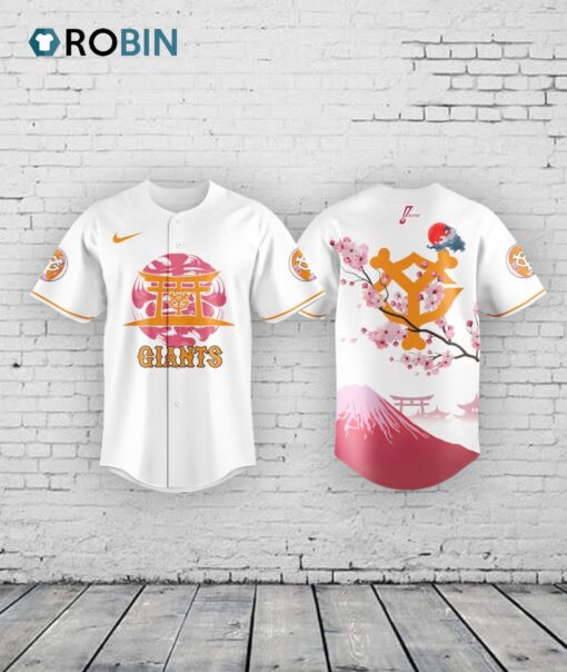 Yomiuri Giants Special Fuji Mount Baseball Baseball Jersey Shirt Style V2