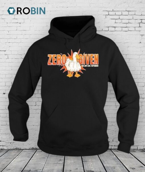 Zero Ducks Given Relentless Defender T Shirt