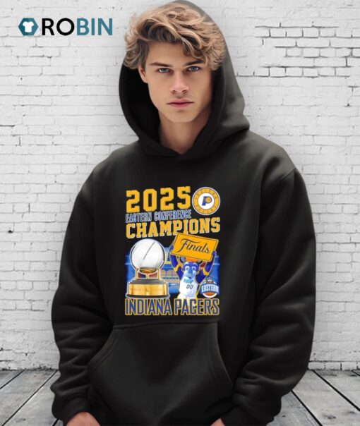 2025 Eastern Conference Champions Finals Indiana Pacers Basketball Trophy Shirt
