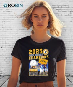 2025 Eastern Conference Champions Finals Indiana Pacers Basketball Trophy Shirt