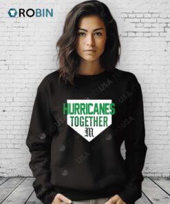 2025 Hurricanes Together Miami Hurricanes Special Edition Baseball Shirt