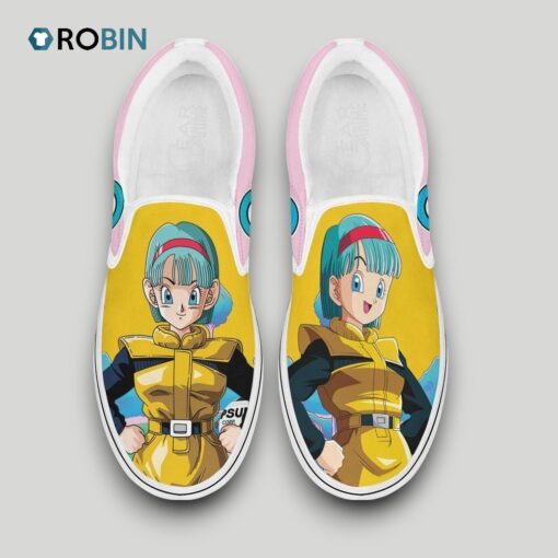 Bulma Slip On Shoes , Dragon Ball Anime Fan Gears