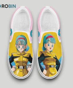 Bulma Slip On Shoes , Dragon Ball Anime Fan Gears Bulma Slip On Shoes , Dragon Ball Anime Fan Gears