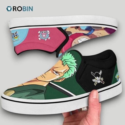 Chopper and Zoro Slip On Shoes , Chopper Gifts