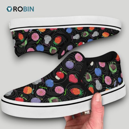 Devil Fruits Slip On Shoes