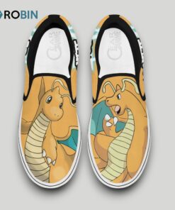 Dragonite Slip On Shoes , Pokemon Footwear