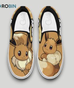Eevee Slip On Shoes , Pokemon Shoes