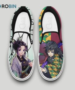 Giyuu And Shinobu Slip On Shoes