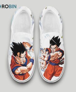 Gohan Slip On Shoes, Dragon Ball Anime Gifts for Fans
