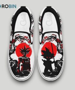 Goku Slip On Shoes, Goku Merch