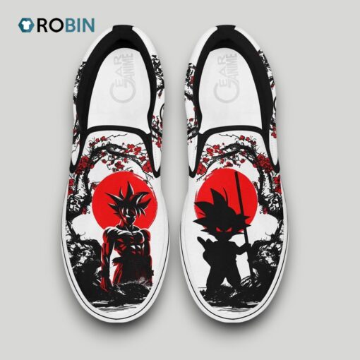 Goku Slip On Shoes, Goku Merch