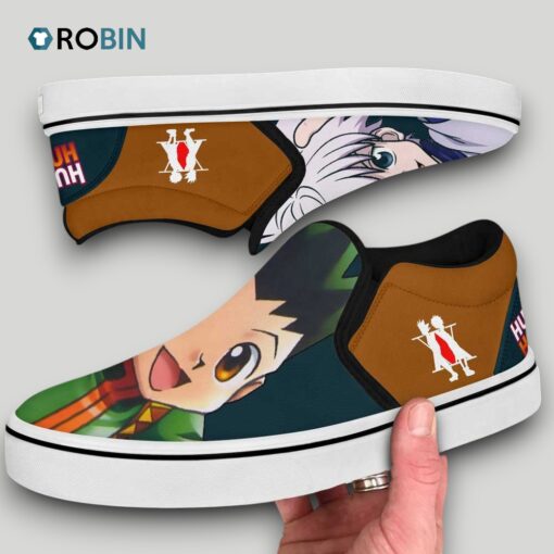 Gon & Killua Slip On Shoes