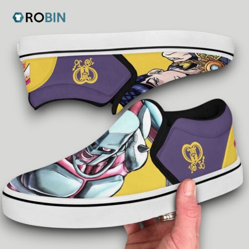 Josuke Higashikata Slip On Shoes