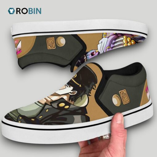 Jotaro Kujo Slip On Shoes