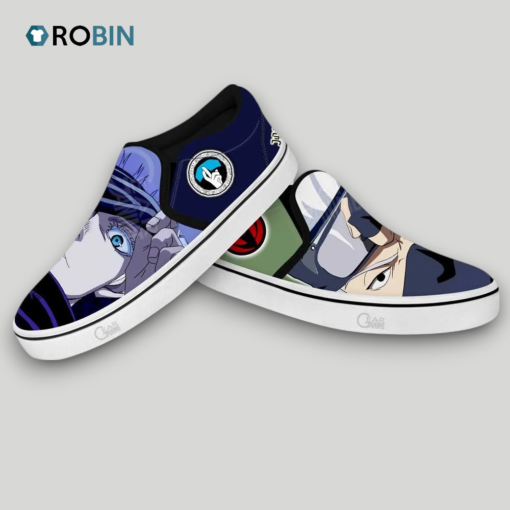 Kakashi Hatake and Satoru Gojo Slip On Shoes , Kakashi Gear