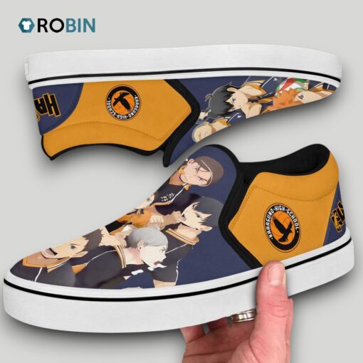 Karasuno Slip On Shoes