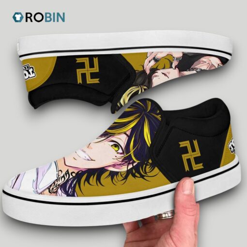 Kazutora Hanemiya Slip On Shoes