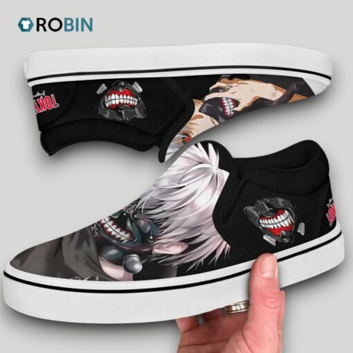 Ken Kaneki Slip On Shoes
