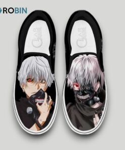Ken Kaneki Slip On Shoes Ken Kaneki Slip On Shoes