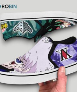 Killua and Deku Slip On Shoes