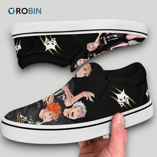 MSBY Black Jackal Slip On Shoes
