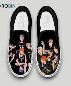 MSBY Black Jackal Slip On Shoes