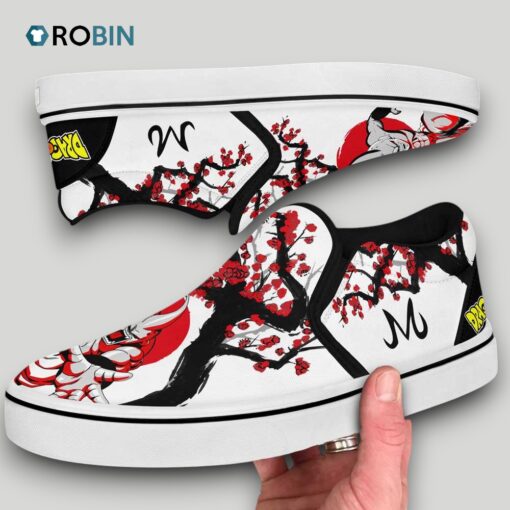 Majin Buu Slip On Shoes, Majin Buu Unique Gifts