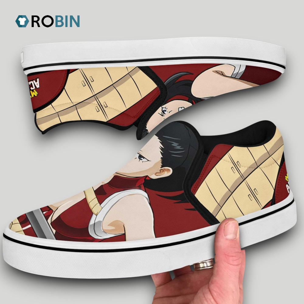 Momo Yaoyorozu Slip On Shoes , My Hero Academia Anime Gear