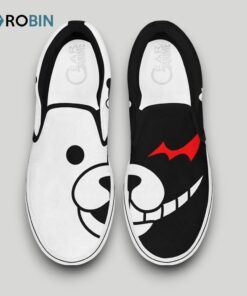 Monokuma Slip On Shoes
