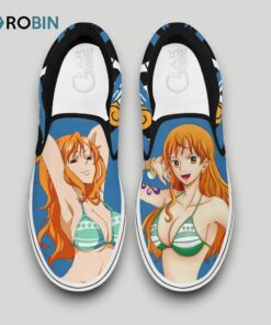 Nami Slip On Shoes , One Piece Anime Gear