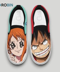 Nami and Luffy Slip On Shoes , Nami Gear