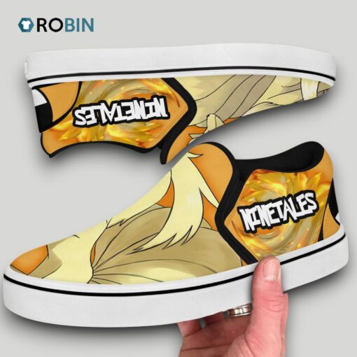 Ninetales Slip On Shoes , Pokemon Gifts for Fans