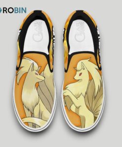Ninetales Slip On Shoes , Pokemon Gifts for Fans