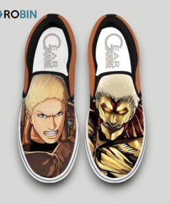 Reiner Braun Armored Titan Slip On Shoes , AOT Anime Team Gifts